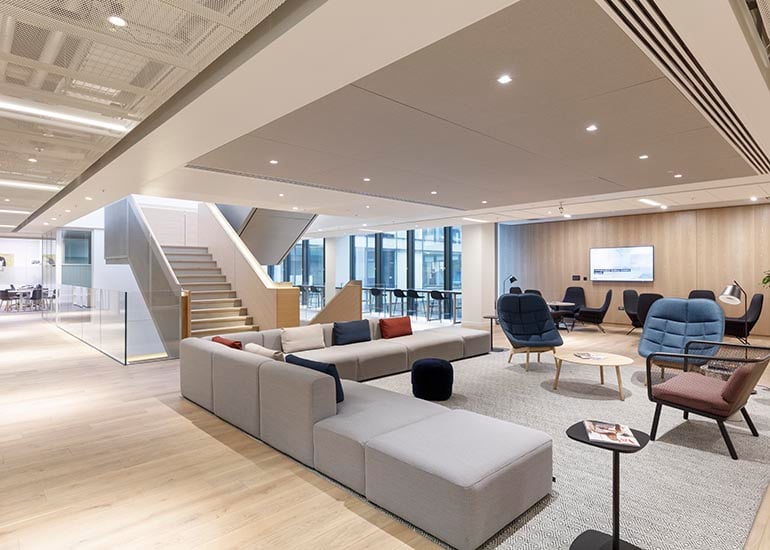 Ashurst's London HQ at the Fruit & Wool Exchange Building Electrosonic